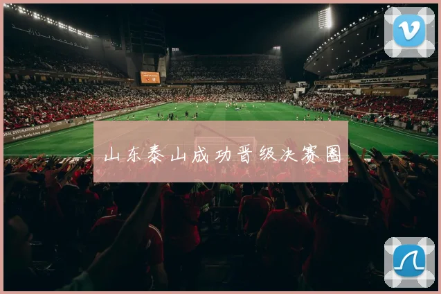 山东泰山成功晋级决赛圈